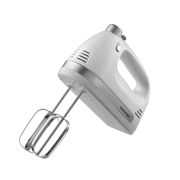 Mixer manual Concept, 5 viteze, funcție Turbo, 500 W, alb, SR3390