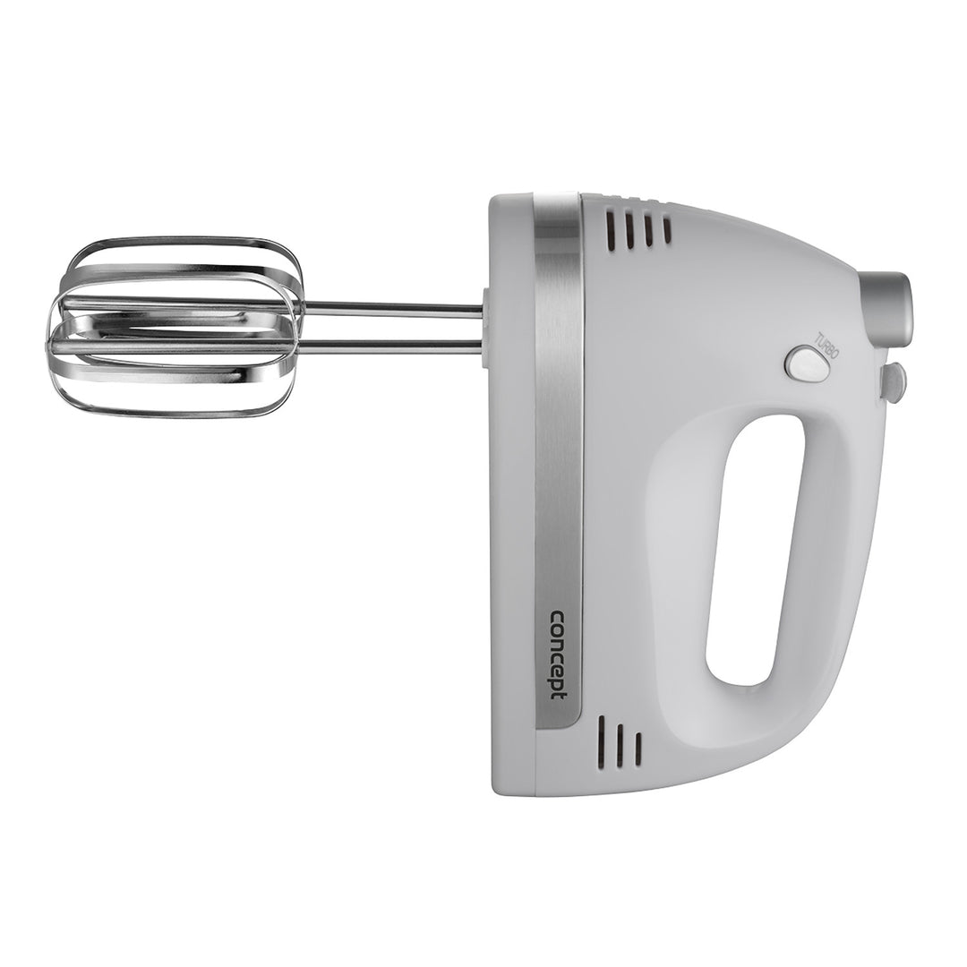 Mixer manual Concept, 5 viteze, funcție Turbo, 500 W, alb, SR3390