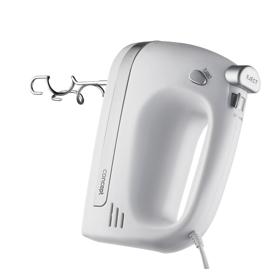 Mixer manual Concept, 5 viteze, funcție Turbo, 500 W, alb, SR3390