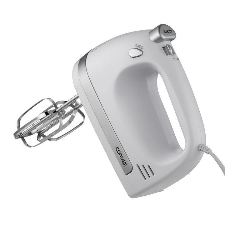 Mixer manual Concept, 5 viteze, funcție Turbo, 500 W, alb, SR3390