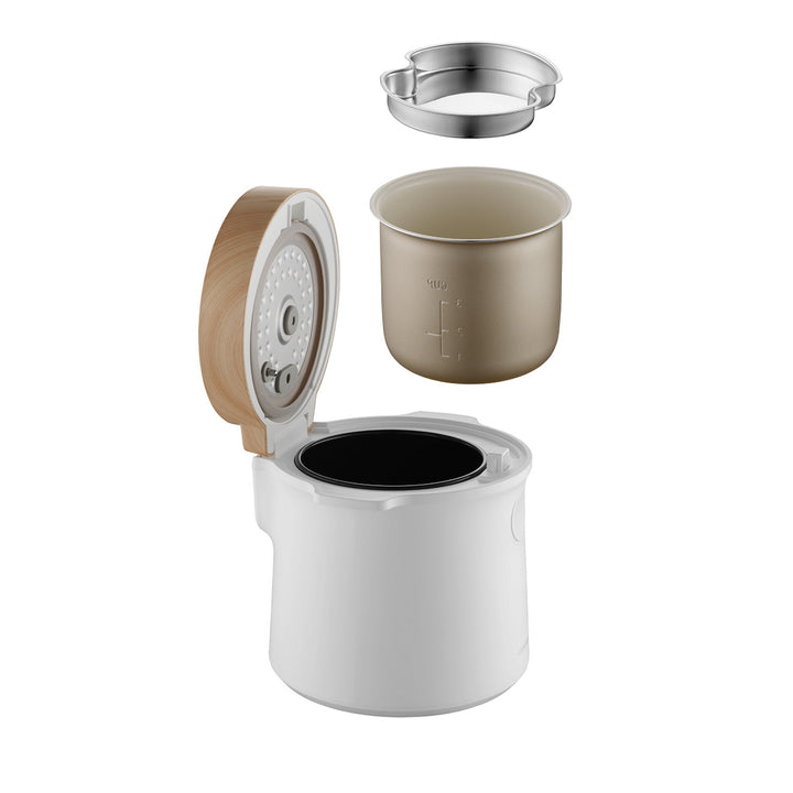 Fierbător de orez Concept, 9 programe, afișaj LED, 1,5 l, alb, RE3030