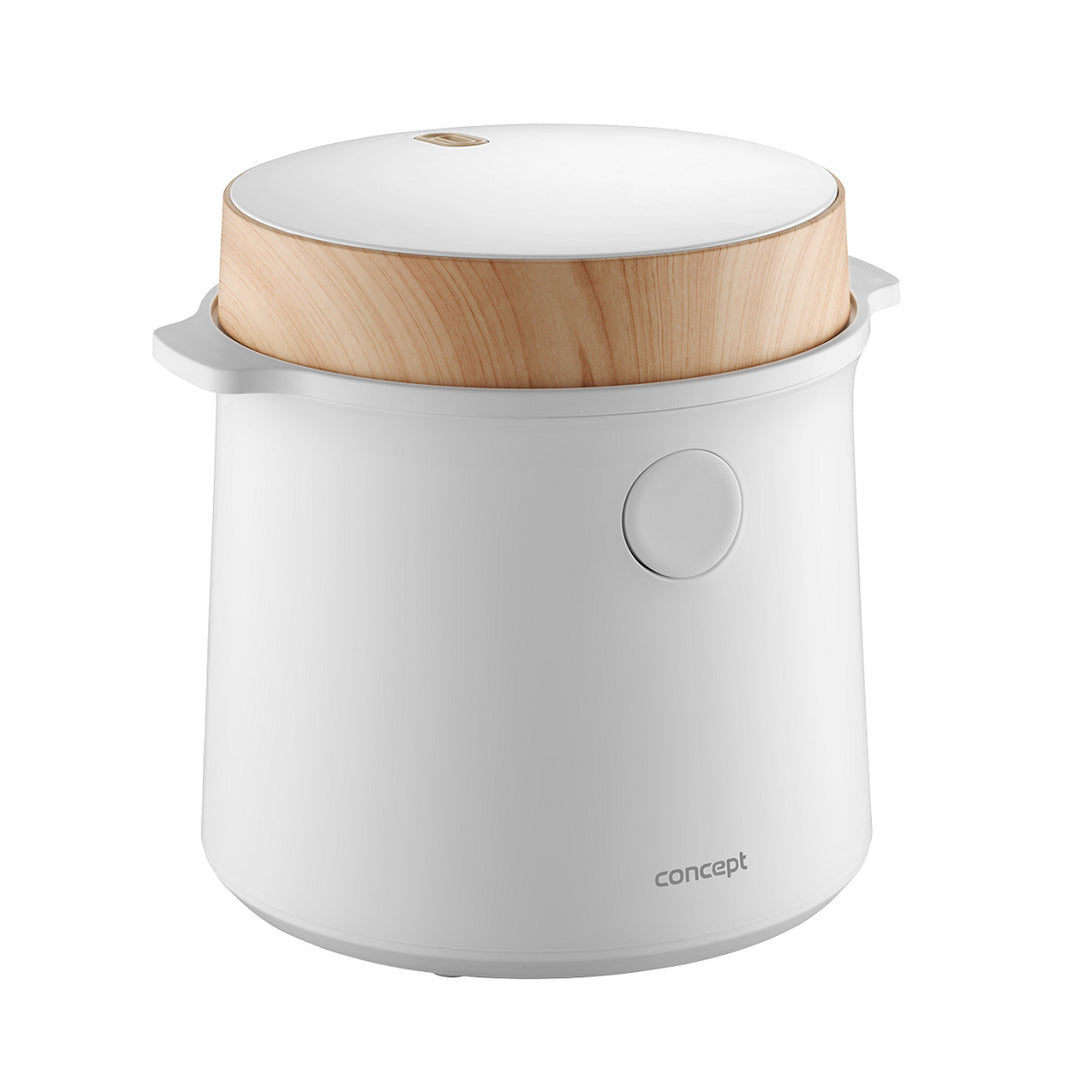 Fierbător de orez Concept, 9 programe, afișaj LED, 1,5 l, alb, RE3030