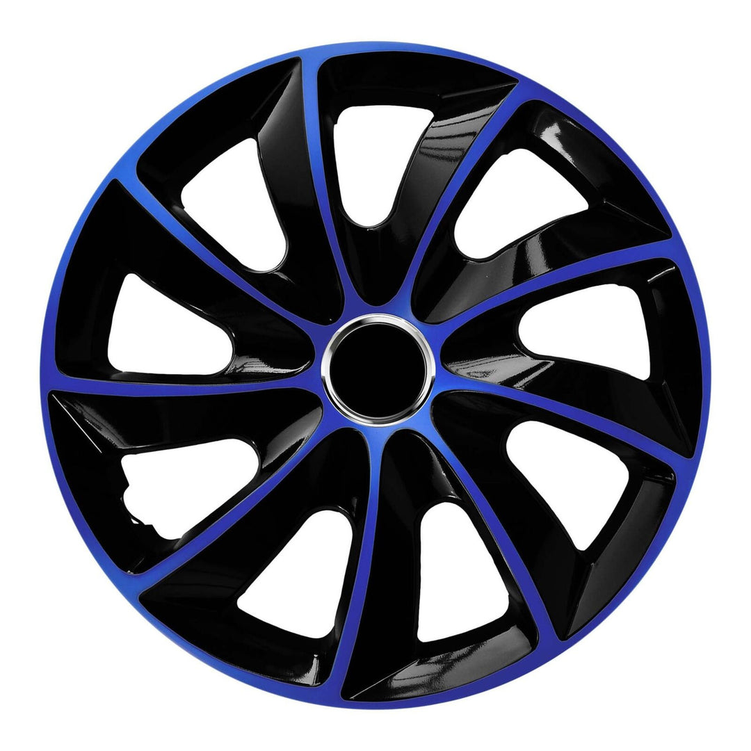 Capac de butuc universal 17'' NRM Stig Extra albastru/negru 1 buc