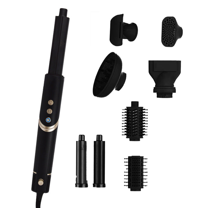 Uscător de păr Air Essence, 8in1, 1500W, negru, Aurora
