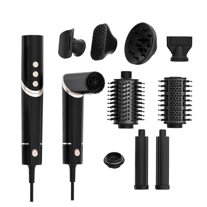 Uscător de păr Air Essence, 8in1, 1500W, negru, Aurora