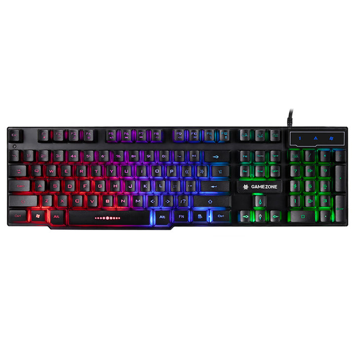 Tastatură de gaming Tracer, iluminare LED, USB, GAMEZONE LoCCar