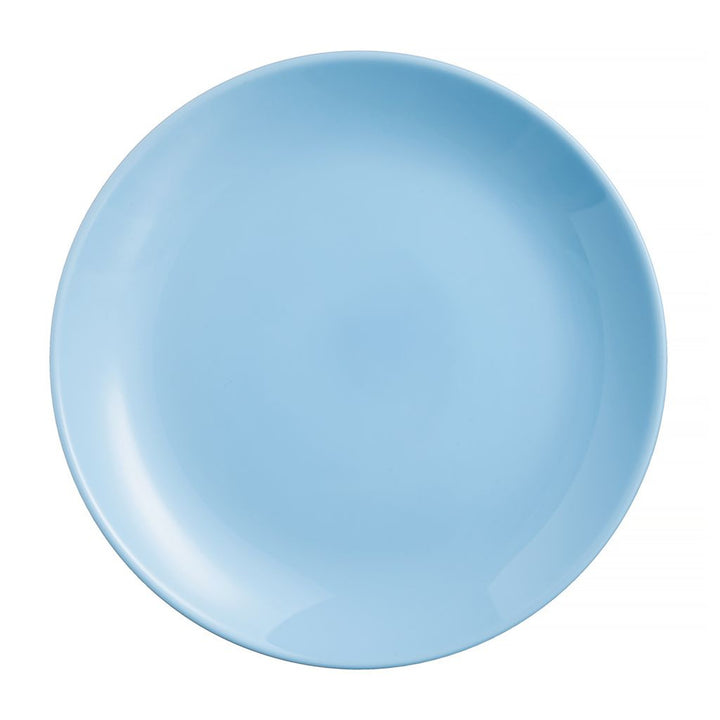 Farfurie Luminarc, albastră, rotundă, 25 cm, Diwali Light Blue