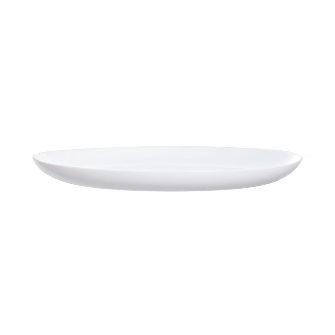 Farfurie de desert Luminarc, rotundă, 19 cm, albă, Diwali White