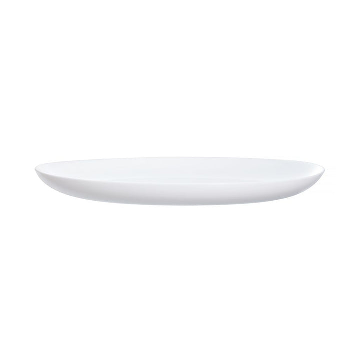 Farfurie de desert Luminarc, rotundă, 19 cm, albă, Diwali White