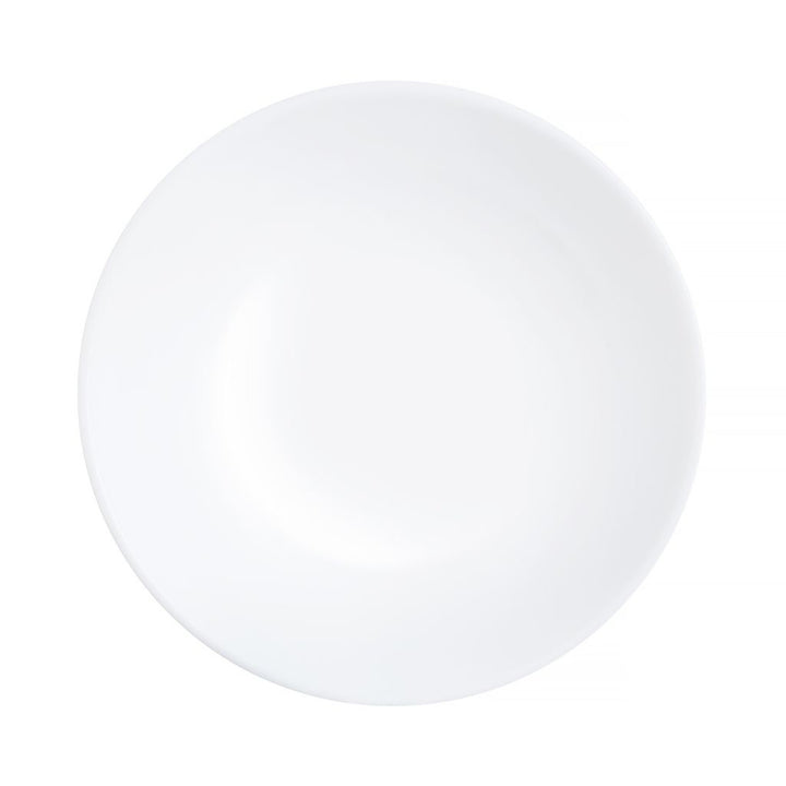 Farfurie de desert Luminarc, rotundă, 19 cm, albă, Diwali White