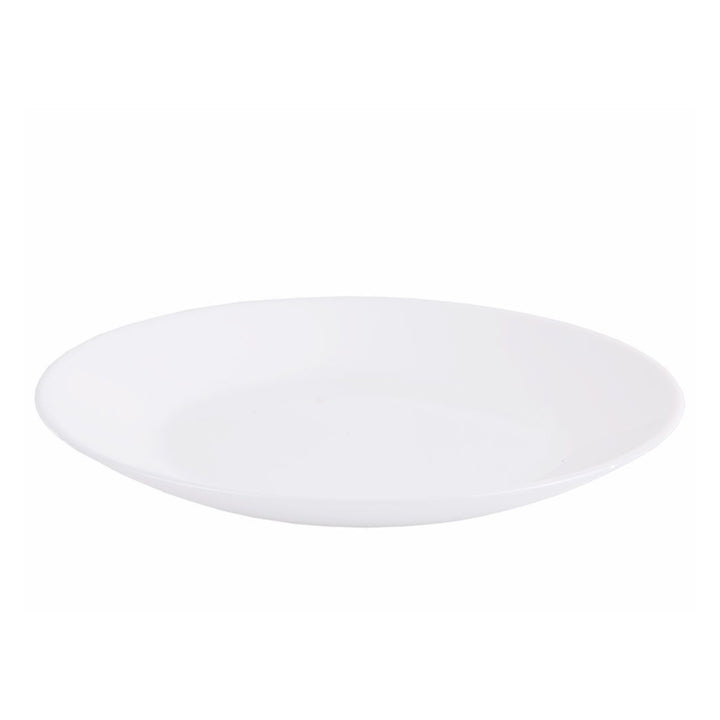 Farfurie de desert Luminarc, rotundă, 18 cm, albă, Arcopal Zelie