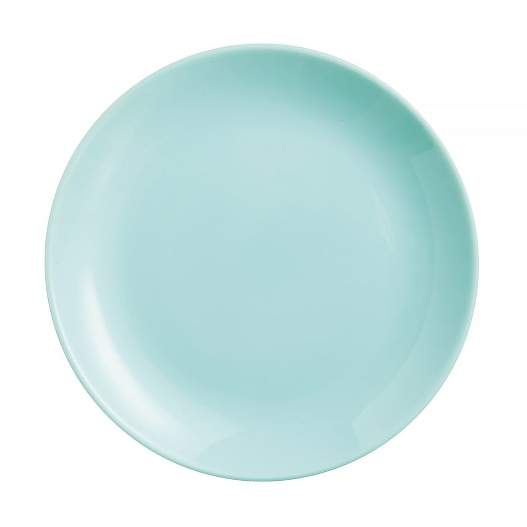 Farfurie adâncă Luminarc, supă, 20 cm, sticlă, turcoaz, Diwali Light Turquoise