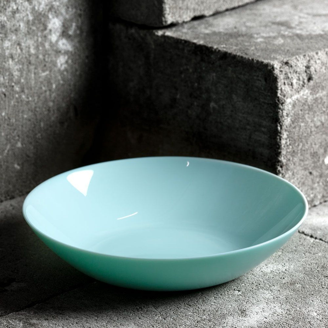 Farfurie adâncă Luminarc, supă, 20 cm, sticlă, turcoaz, Diwali Light Turquoise