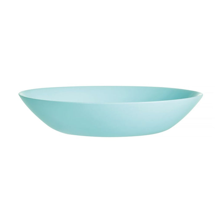 Farfurie adâncă Luminarc, supă, 20 cm, sticlă, turcoaz, Diwali Light Turquoise