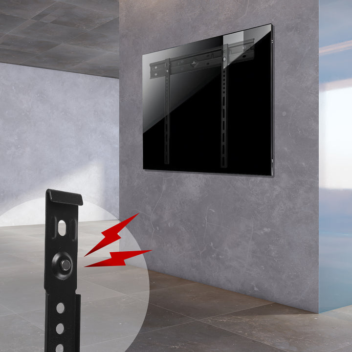 Maclean suport de perete ultra plat pentru TV, 40-85", max VESA 600x400, încărcare până la 80kg, MC-123