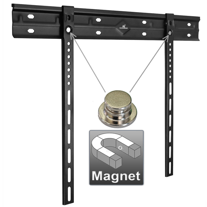 Maclean suport de perete ultra plat pentru TV, 40-85", max VESA 600x400, încărcare până la 80kg, MC-123