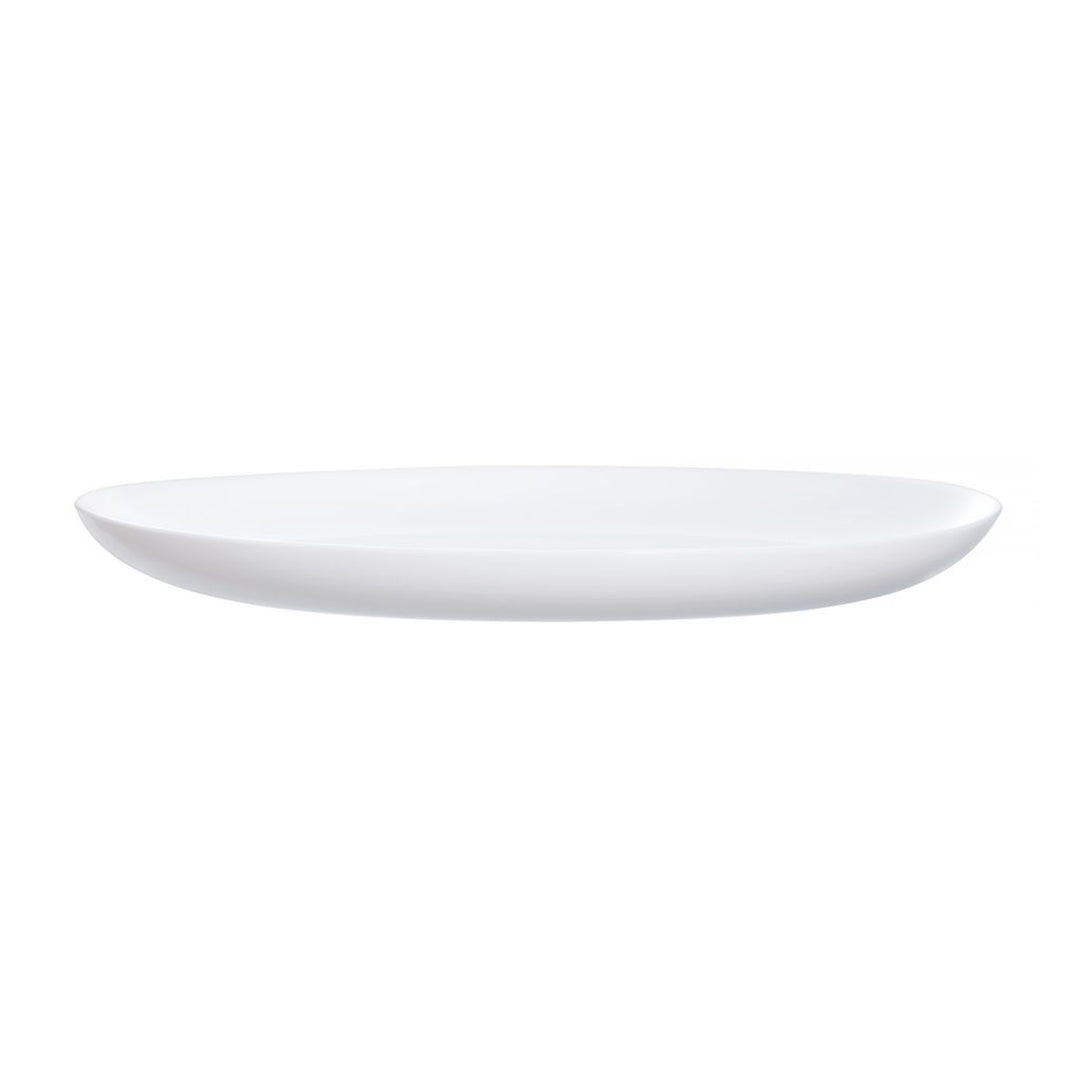 Farfurie Luminarc, albă, rotundă, 25 cm, Diwali