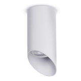Corp de iluminat de suprafață/tub Maclean, spot, rotund, aluminiu, GU10, 55x130mm, alb, MCE360 W+LED bec GU10 7W Maclean Energy MCE437 NW alb neutru 4000K, 220-240V~, 50/60Hz, 490 lumeni
