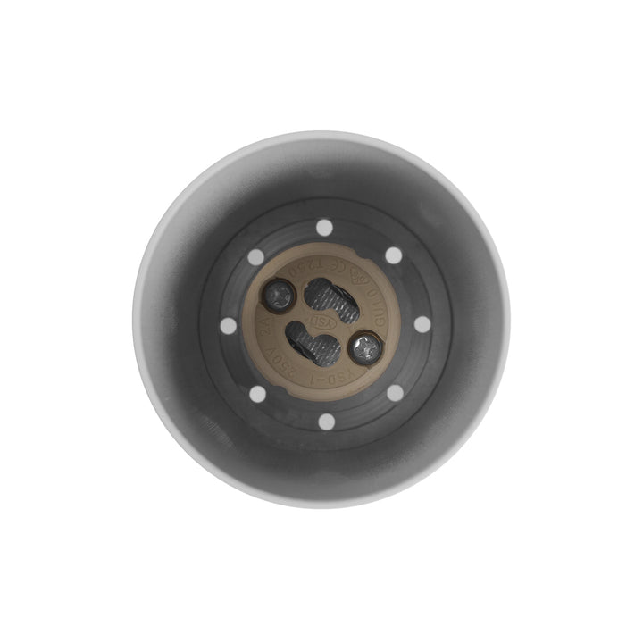 Corp de iluminat de suprafață/tub Maclean, spot, rotund, aluminiu, GU10, 55x130mm, alb, MCE360 W 3pcs+LED bec GU10 7W Maclean Energy MCE437 NW alb neutru 4000K, 220-240V~, 50/60Hz 3pcs