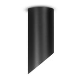 Set 3 spoturi tubulare Maclean, suprafață/tub, rotund, aluminiu, GU10, 55x130mm, culoare neagră, MCE360 B + 3 becuri LED GU10 7W Maclean Energy MCE437 NW alb neutru 4000K, 220-240V~, 50/60Hz