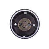 Spot tubular Maclean, de suprafață/tub, rotund, aluminiu, GU10, 55x130mm, negru, MCE361 B + bec LED GU10 7W Maclean Energy MCE437 NW alb neutru 4000K, 220-240V~, 50/60Hz, 490lm