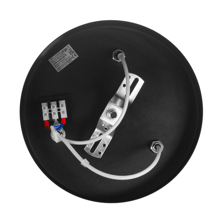 Plafonieră Maclean, mobilă, aluminiu, 3xGU10, 55x90 mm, negru mat, MCE362 B + 3 becuri LED GU10 7W Maclean Energy MCE437 NW alb neutru 4000K, 220-240V~, 50/60Hz