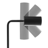 Lampă de birou Maclean GU10, spot, rotundă, GU10, cu întrerupător 55x90mm, negru, MCE370 B+ Bec GU10 7W Maclean Energy MCE437 NW alb neutru 4000K, 220-240V~, 50/60Hz, 490 lumeni