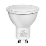 Lampă de birou Maclean GU10, spot, rotundă, GU10, cu întrerupător 55x90mm, negru, MCE370 B+ Bec GU10 7W Maclean Energy MCE437 NW alb neutru 4000K, 220-240V~, 50/60Hz, 490 lumeni
