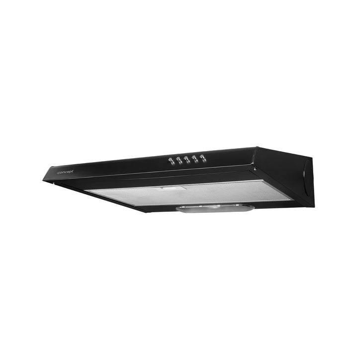 Hota pentru dulap Concept OPP1360bc 60cm,  negru, lumina LED