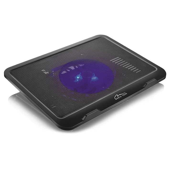 Pad de răcire pentru laptopuri de 15,6" și mai mici, silențios, puternic, ventilatoare de 13,5 cm, port USB pass-through