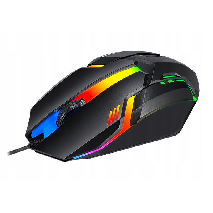 Mouse de gaming Vakoss, iluminat RGB, 1000 dpi, TM-5133K