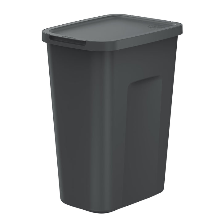 Coș de gunoi Keden Compacta Q Plus, capacitate 35 litri, negru