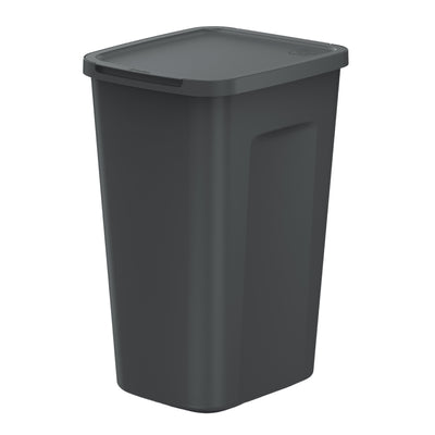 Coș de gunoi 50l Keden Compacta Q Plus, capacitate 50 litri, negru