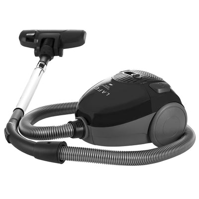 Aspirator Lafe cu sac, sistem triplu de filtrare, 800W, negru, Compact S