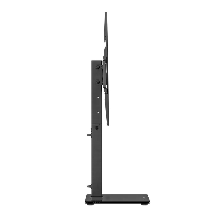 Suport TV universal Maclean, pentru dulap RTV, suport, max. 40kg, max. VESA 400x400, reglare înălțime și unghi, pentru televizoare 32-65", MC-1240