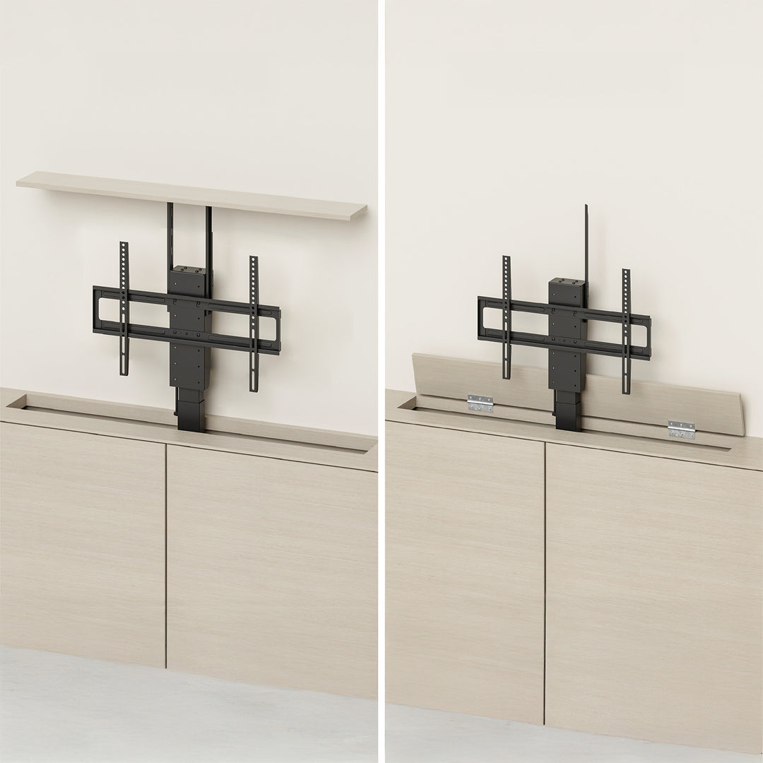 Suport electric pentru tavan și podea, Maclean extensibil, 43''-88''', VESA 600x400, max 60kg, 100-240V AC,50/60Hz