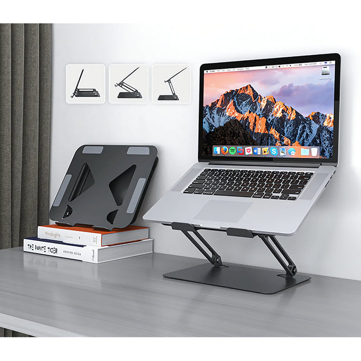 Suport reglabil, ergonomic pentru laptop 10-17 inch LAPTOP STAND Media-Tech MT2661