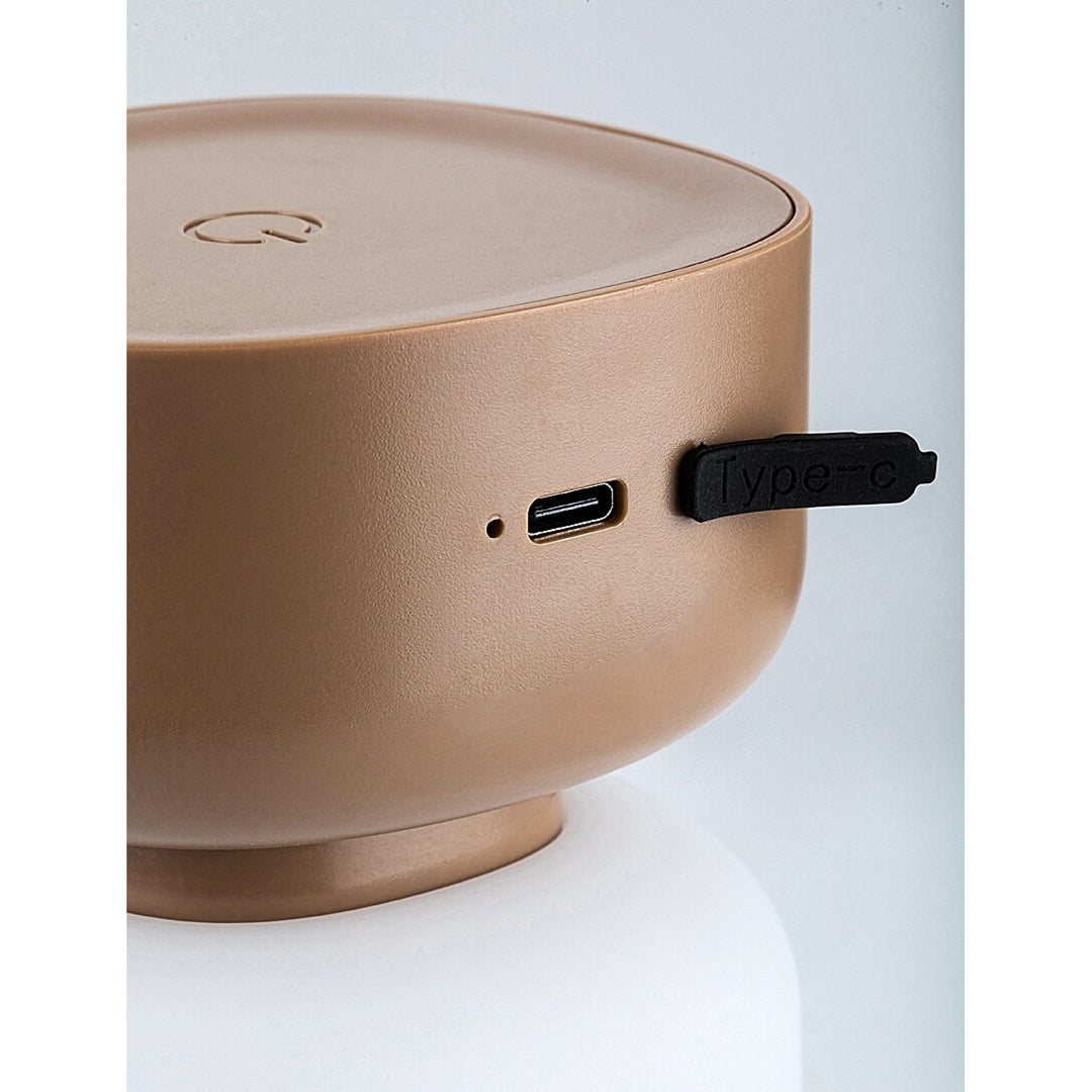 Lampă decorativă exterioara Rabalux Funes, IP44, 3W, maro