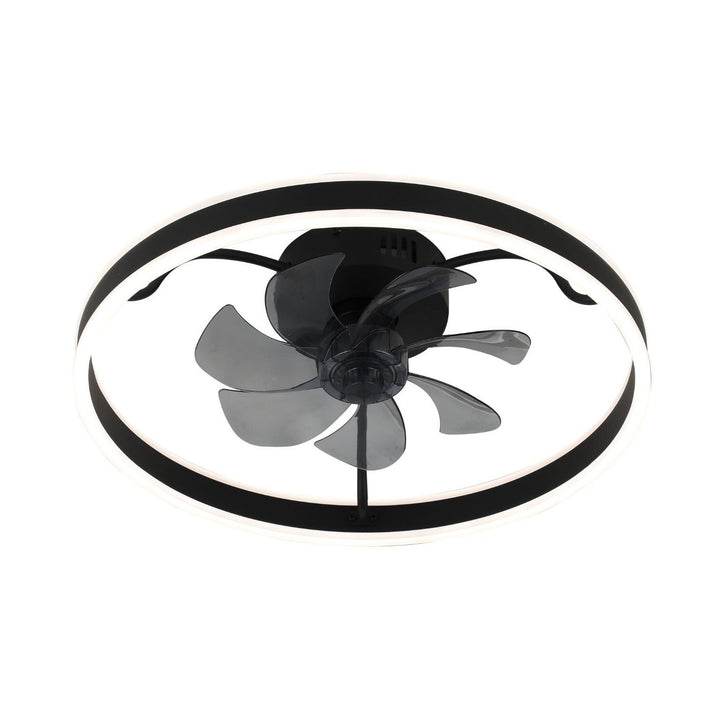 Plafoniera Rabalux Fanfy, cu ventilator, 40W, negru