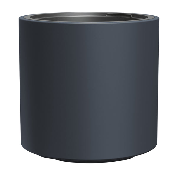 Ghiveci cu inserție Prosperplast, înălțime 29cm, antracit, Heos