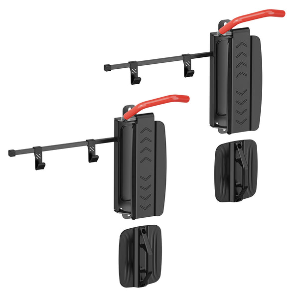 Set 2 suporturi pentru biciclete montat pe perete Maclean, 35 kg max, MC-499