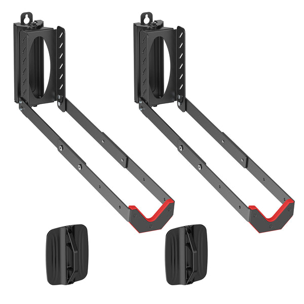 Set 2 suporturi pentru biciclete montat pe perete Maclean, 35 kg max, MC-498