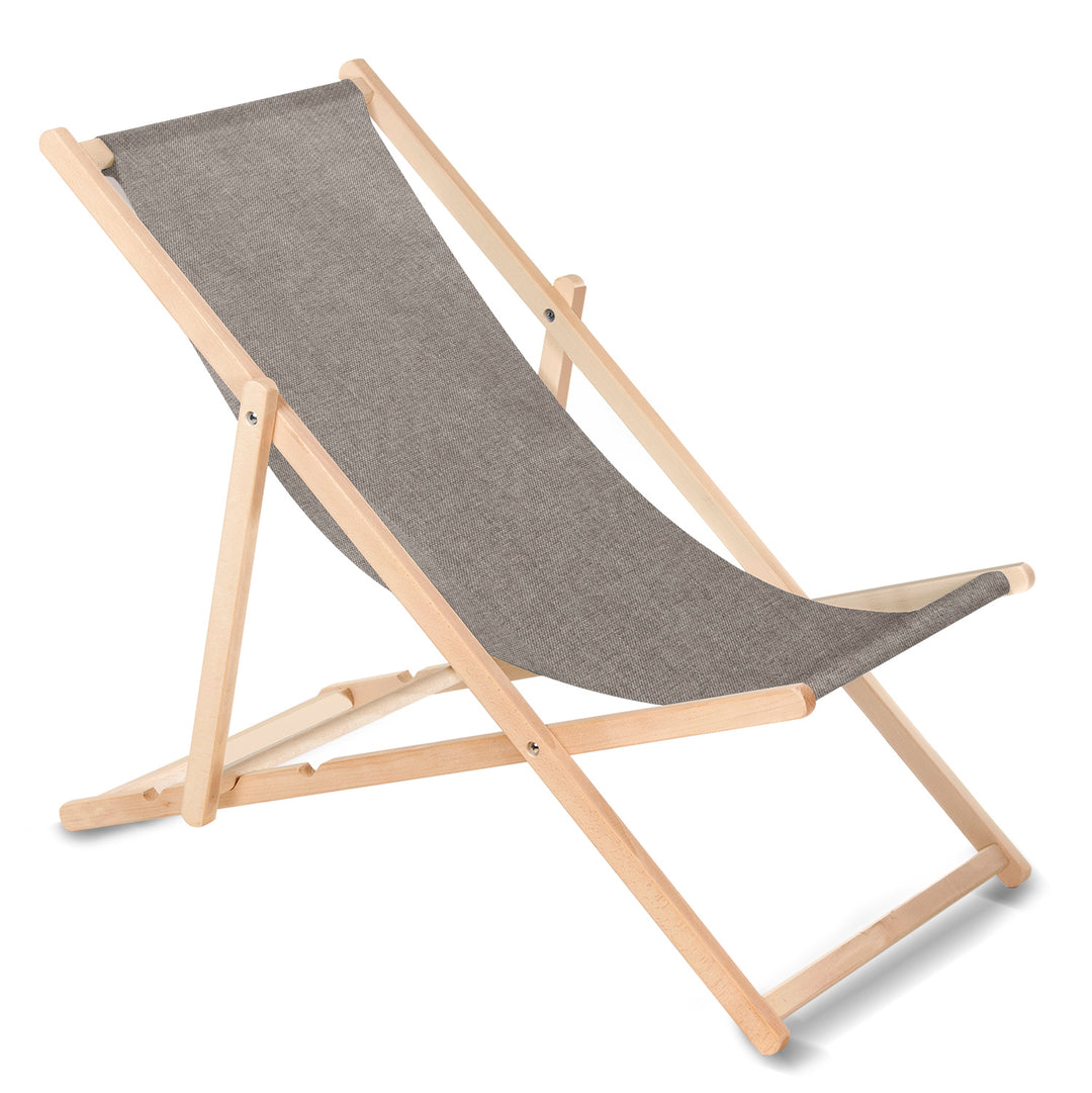 GreenBlue GB183M melange gri fag șezlong clasic, 4 bucăți
