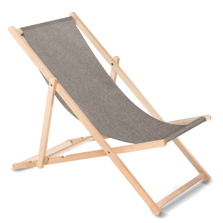 GreenBlue GB183M melange gri fag șezlong clasic, 4 bucăți