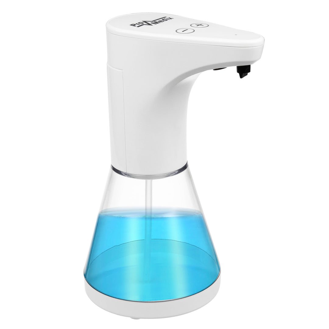 Distribuitor de săpun automat Promedix PR-530, pentru săpunuri lichide, lichide dezinfectante, 480ml, + 4x baterii AA Varta Industrial LR6/AA R-06
