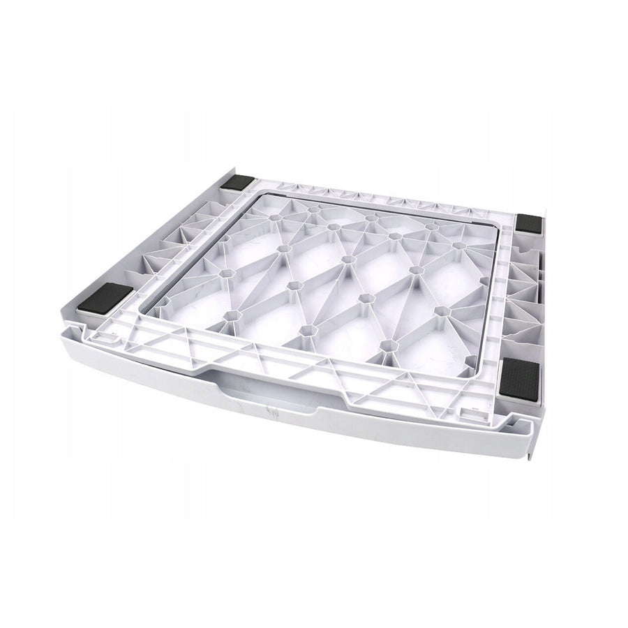 Racord universal pentru mașină de spălat și uscător, raft extensibil, 60 cm, alb, Scanpart