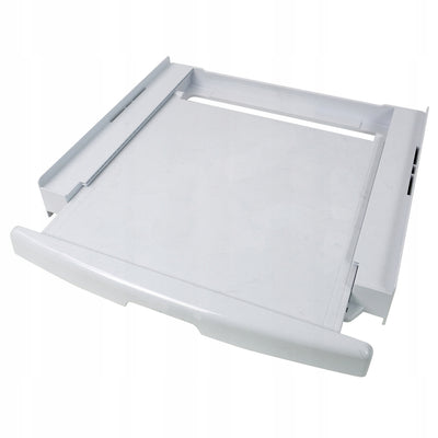 Racord universal pentru mașină de spălat și uscător, raft extensibil, 60 cm, alb, Scanpart