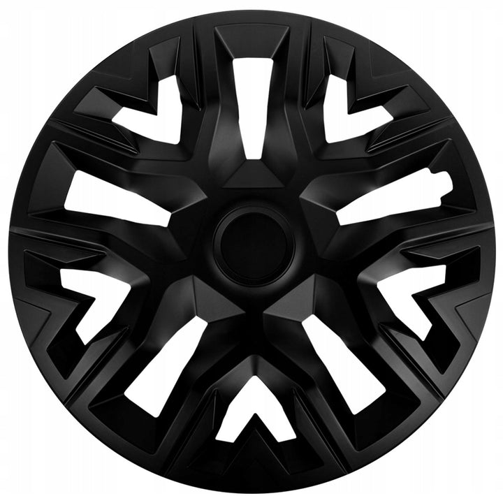 Set 4 capace jante NRM The Best, 16'', negru, universale