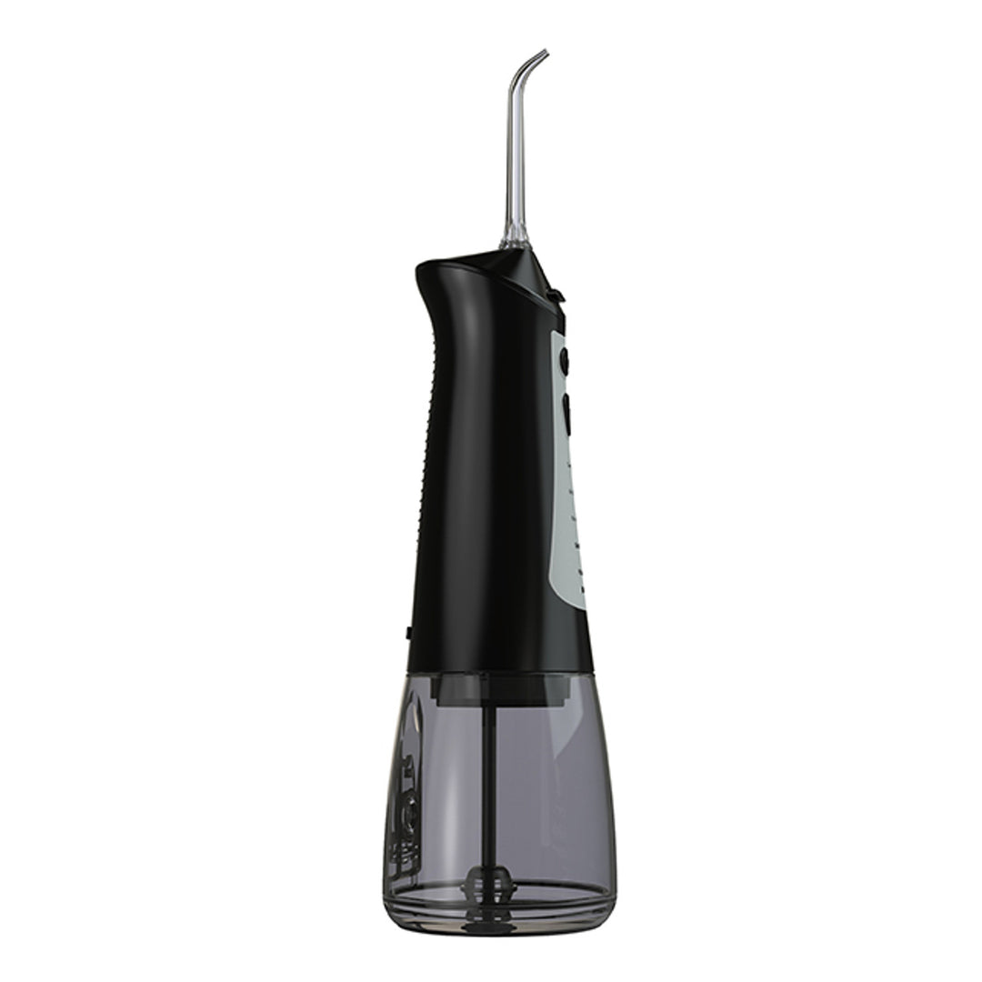 Irigator dentar LAFE, 5 moduri, 6 rezerve, negru, CleanPRO