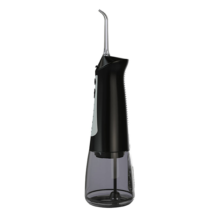 Irigator dentar LAFE, 5 moduri, 6 rezerve, negru, CleanPRO